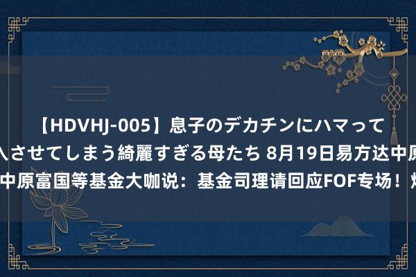 【HDVHJ-005】息子のデカチンにハマってしまい毎日のように挿入させてしまう綺麗すぎる母たち 8月19日易方达中原富国等基金大咖说：基金司理请回应FOF专场！煤炭趋势要回转了吗？