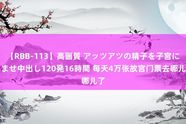 【RBB-113】高画質 アッツアツの精子を子宮に孕ませ中出し120発16時間 每天4万张故宫门票去哪儿了