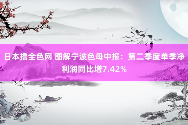 日本撸全色网 图解宁波色母中报：第二季度单季净利润同比增7.42%